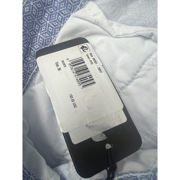 ARMANI EXCHANGE A|X Men's Chino Shorts Geometric Blue Bermuda Size 36 $100 - Picture 8 of 9